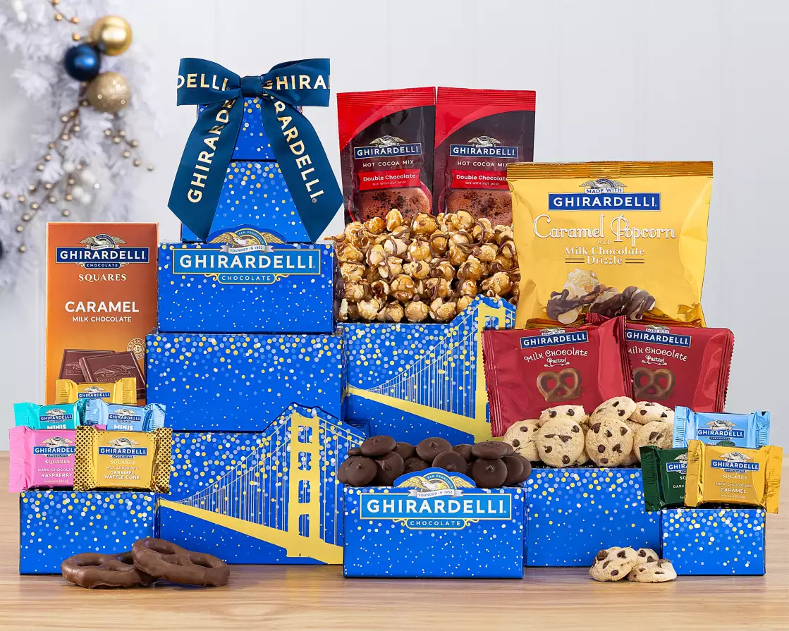 Sweet gift towers