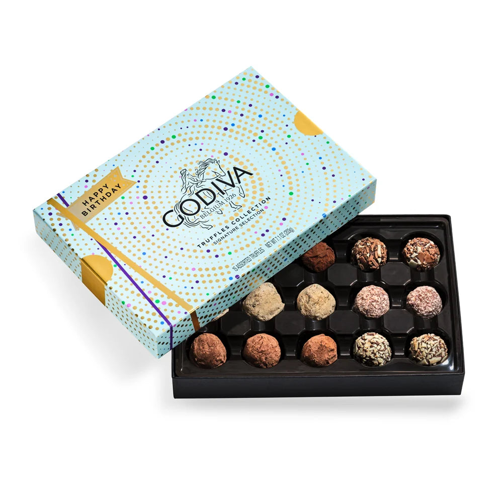 Godiva Birthday Truffles 15PC