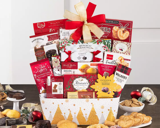 Godiva chocolate holiday basket Godiva chocolate holiday basket
