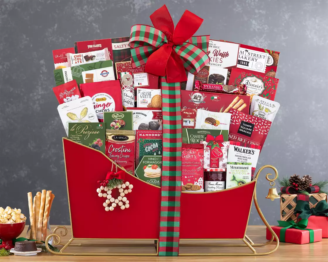 Grand Holiday gourmet sleigh