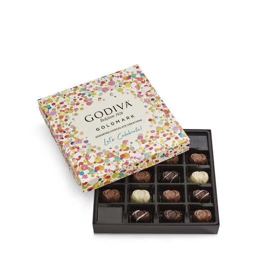 Godiva birthday chocolate box with dessert inspired chocolates Godiva birthday chocolate box with dessert inspired chocolates