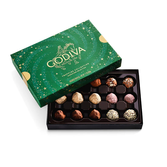 Godiva Signature Truffles 15PC Holiday Edition Godiva Signature Truffles 15PC Holiday Edition