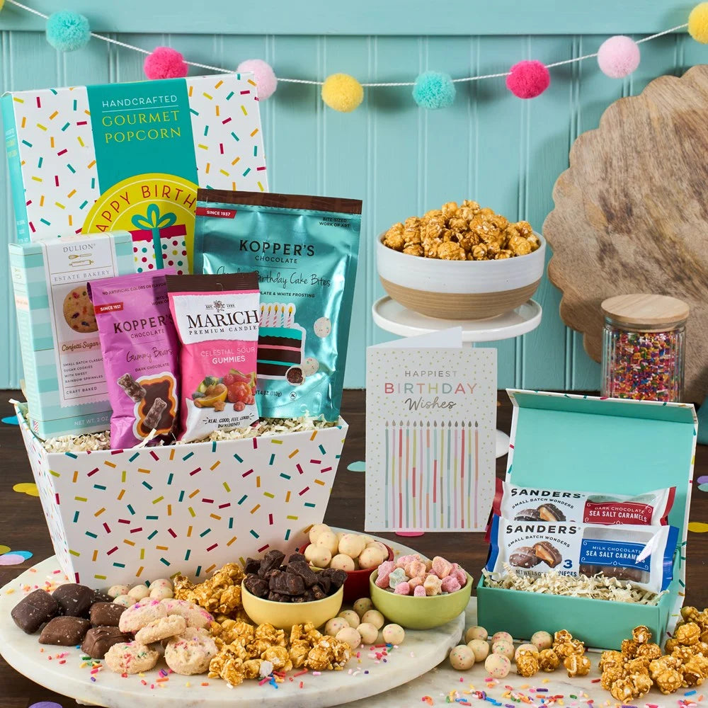 Happy Birthday Gift Basket