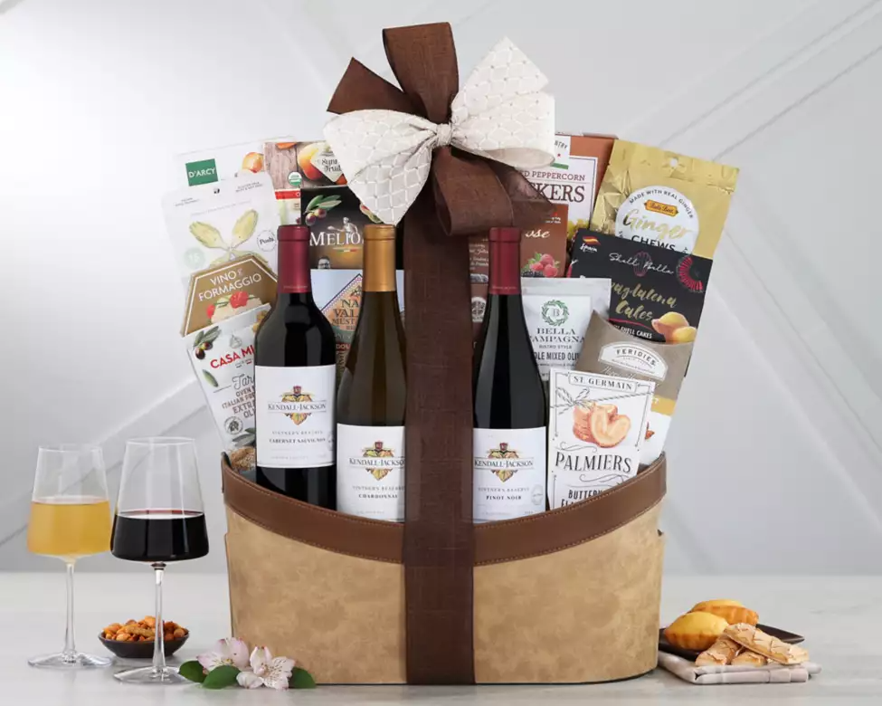 Kendall Jackson wine trio gift