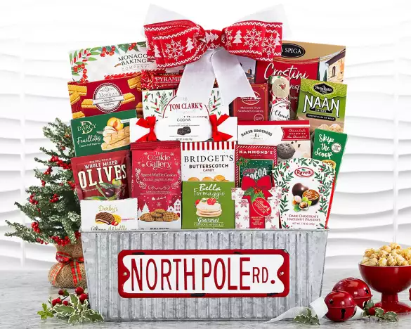 Holiday gift basket