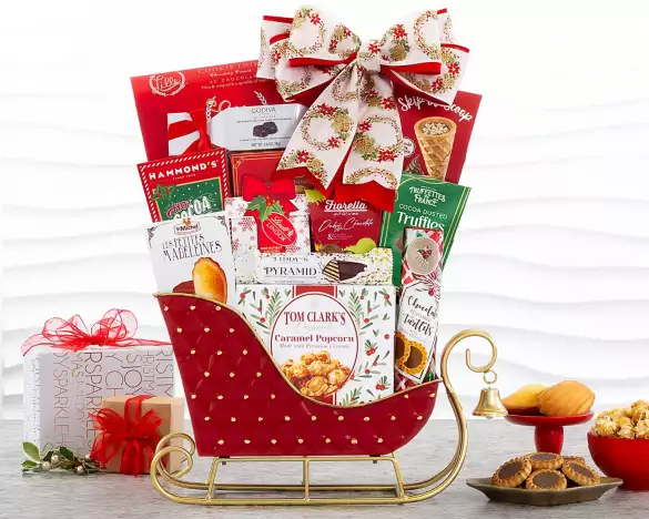 Chocolate and Sweets Holiday Sleigh