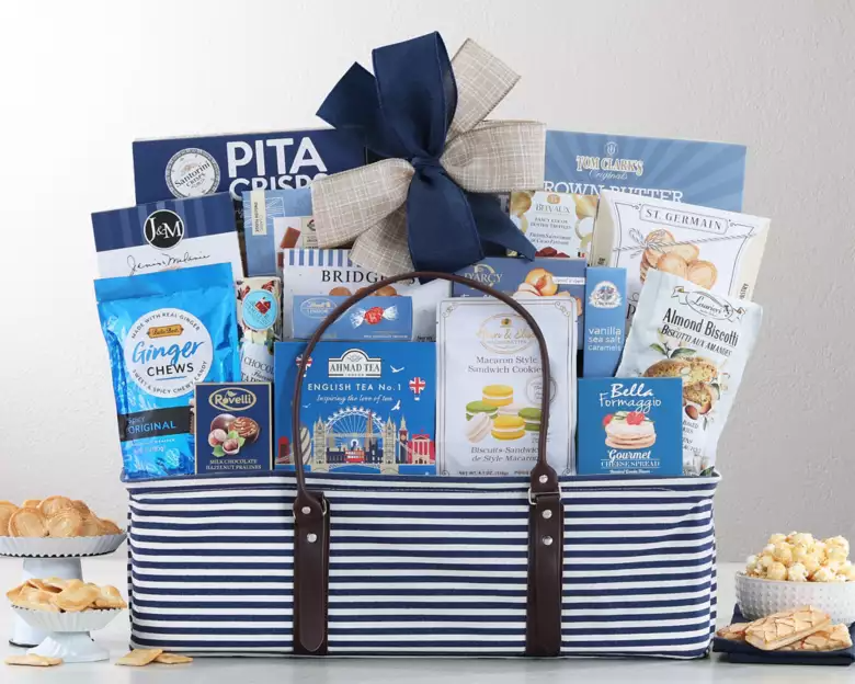 Gourmet gift basket