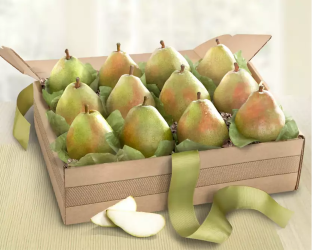 Box of dozen Bartlett pears 