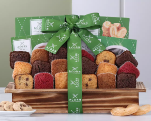 Cookies and coffee gift basket 
