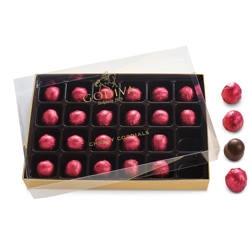 Godiva Cherry Cordial Box (24)