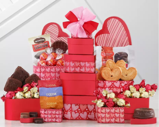 Valentine gift tower