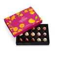 Godiva Spring chocolate box with floral design .