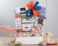 Margarita Gift basket with drinks and snacks 
