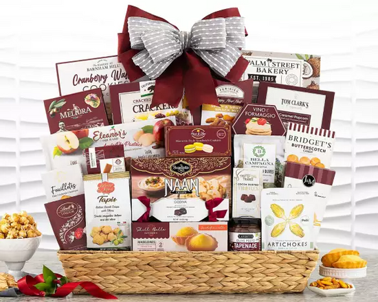 Gourmet gift basket