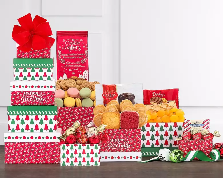 Tis The Season Gift Tower